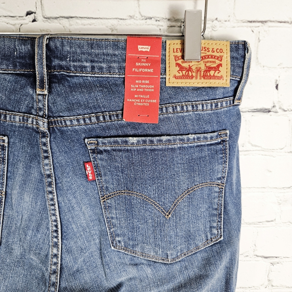 Levi's Blue Skinny Jeans